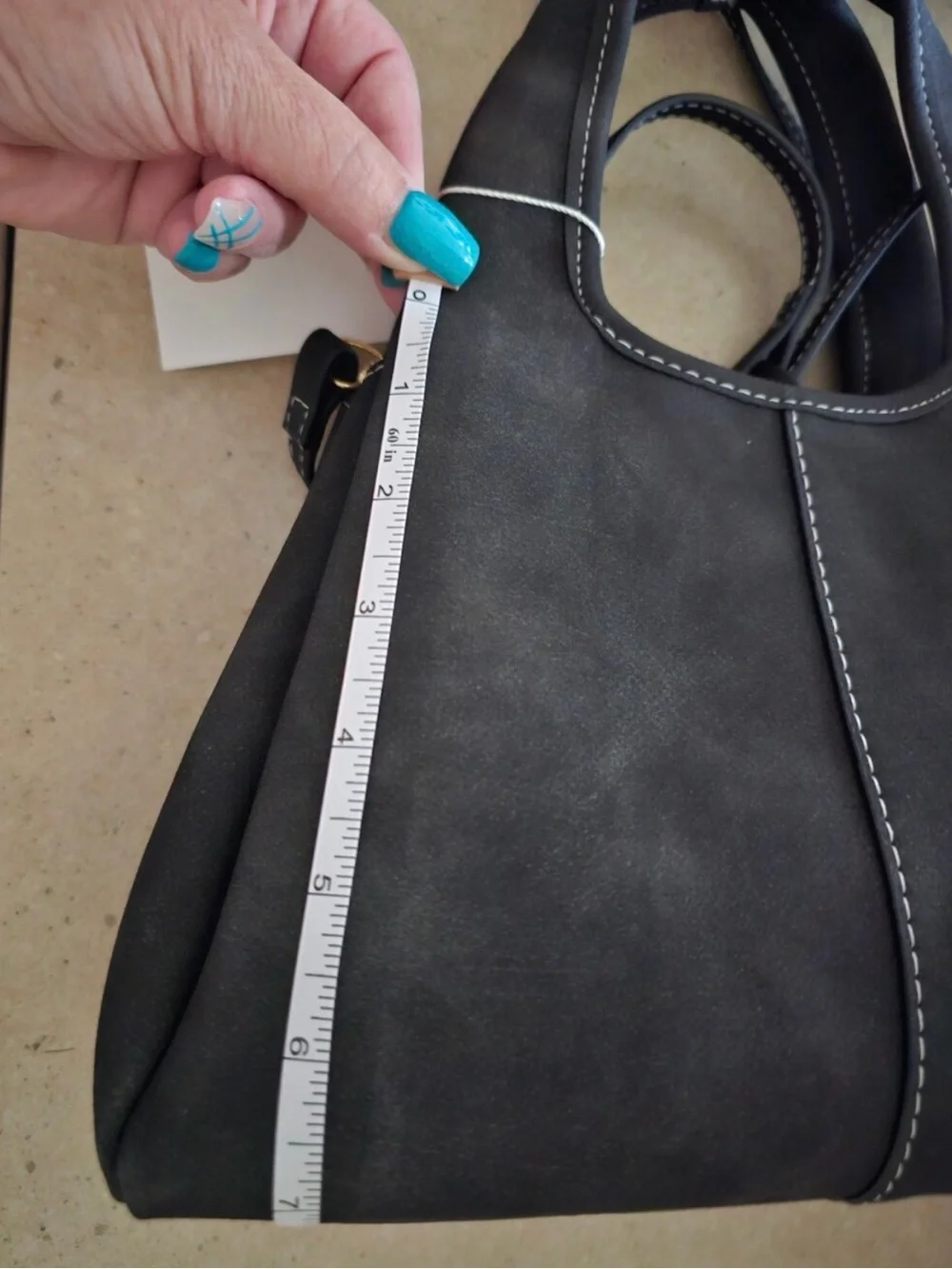 NWOT Inspired Suede Lana Bag